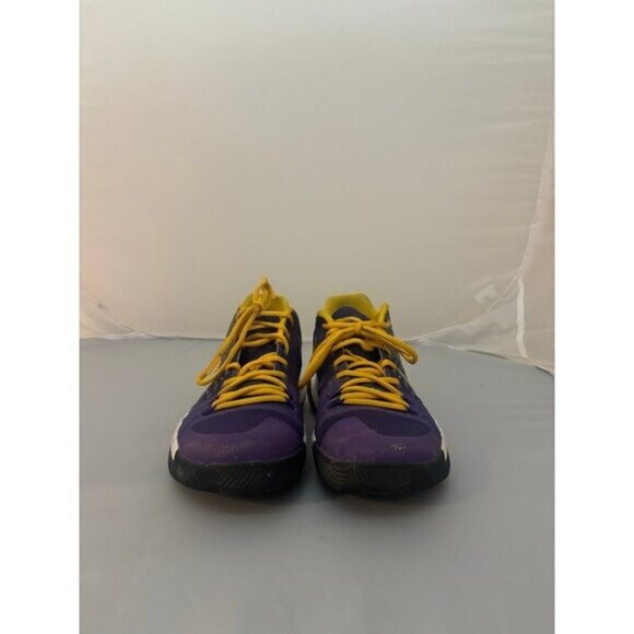 Nike Kyrie 3 ID lakers purple and yellow custom size 8.5 mens AQ8767 991 - Picture 2 of 4